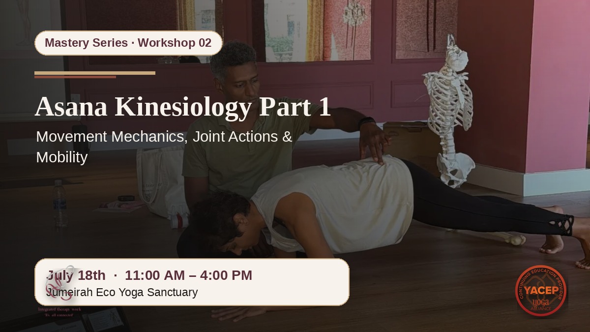 Kinesiology (Spine In Yoga) July 18th