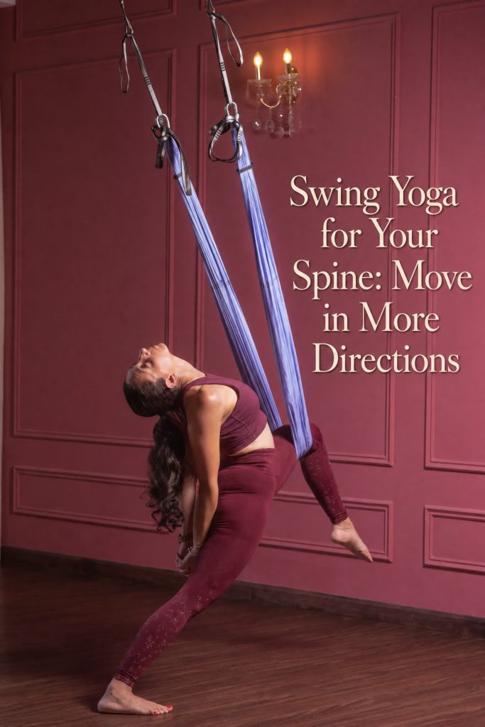 Aerial yoga training