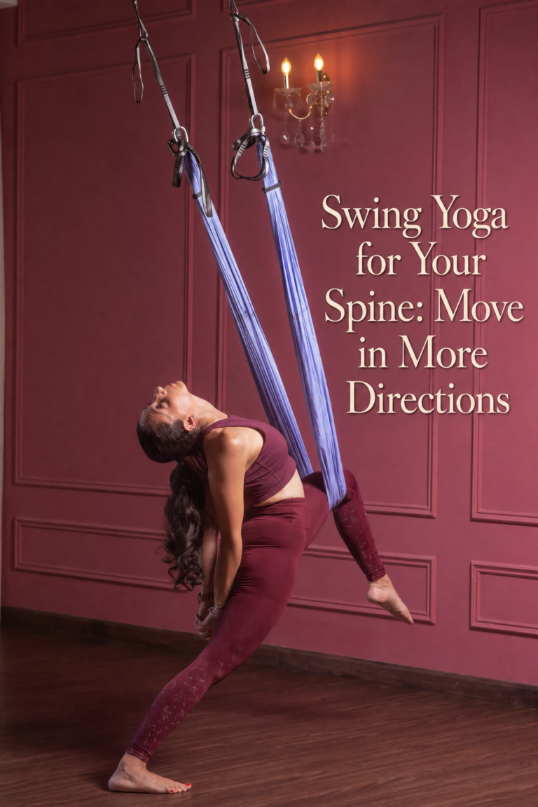 Aerial yoga training