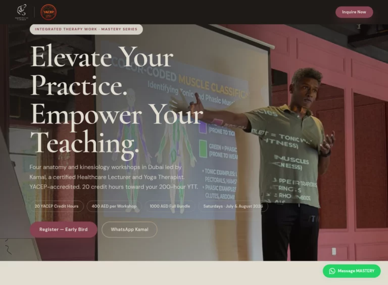 Dubai yoga teacher training